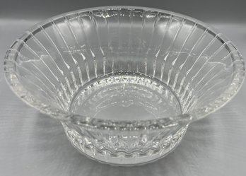 Decorative Cut Glass Bowl