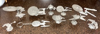 Star Trek Pewter Figurines - 10 Total