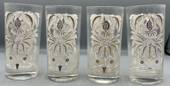 Mid-century Glassware Set - 4 Total