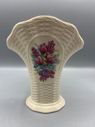 Lenox Springtime Bouquet Collection Ivory Porcelain Vase