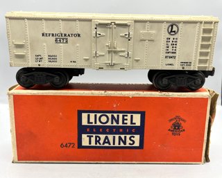 Lionel #6472 Refrigerator Train Car - Box Included
