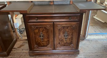 Solid Wood Buffet Server With Cabinet