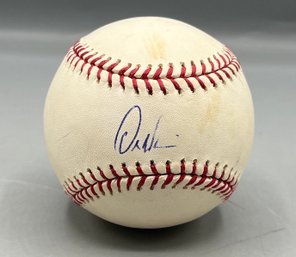 Official Major League Autographed Baseball