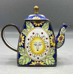 Kelvin Chen 2000 Enamel Miniature Teapot