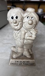 W&R Berries 'Glad We Ended Up Together' Resin Figurine