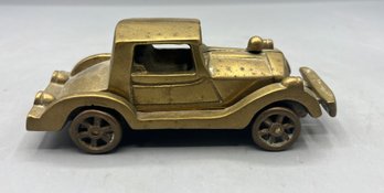 Brass Car Figurine