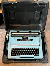 Smith-corona Electric Typewriter With Case