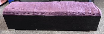 Purple Storage Bench