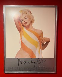 1979 Bert Stern Gallery Of Photography Marilyn Monroe Print Framed #212/1000