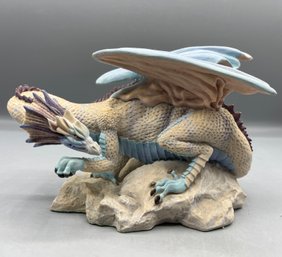 Holland Studio Craft 1993 Enchantica Collection Limited Edition Figurine -  Winter Dragon