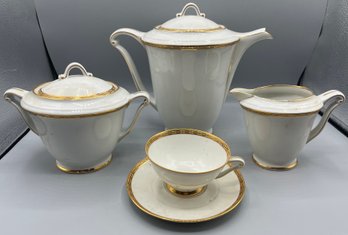 Limoges Porcelain Tea Set - 27 Pieces Total - Made In Germany