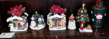 Assorted Christmas Decor Lot