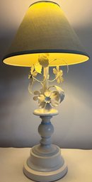 Decorative Floral Pattern Wooden/metal Table Lamp