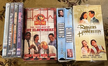 VHS Tape/DVD Collections - 4 Total