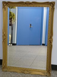 Ornate Gold Framed Wall Mirror