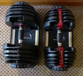 Bow Flex SelectTech 552 Adjustable Dumbbells 5-52.5LBS