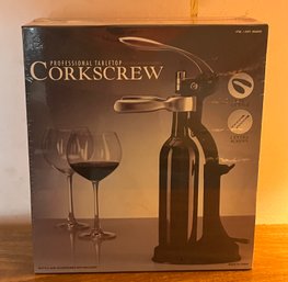 Professional Tabletop Corkscrew Set - NEW Factory Sealed