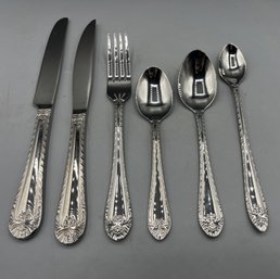 Reed & Barton Stainless Steel Cutlery Set - 75 Pieces Total