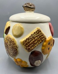Laurie Gates Ceramic Cookie Jar