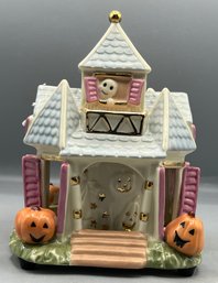 Lenox Porcelain Halloween Haunted House Music Figurine