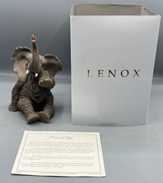Lenox 1997 Tears Of Joy Elephant Figurine - Box Included
