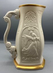 Lenox Romeo & Juliet Limited Edition Bisque Porcelain Pitcher #2839