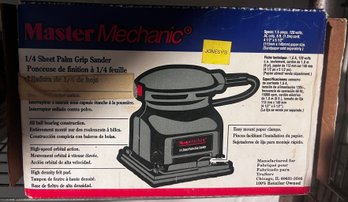 Master Mechanic 1/4 Sheet Palm Grip Sander