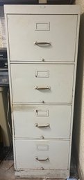 Metal 4-Drawer File Cabinet