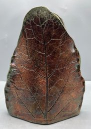 Handmade Ceramic Leaf Shaped Vase