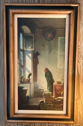 Carl Spitzweg Framed Print - Cactus Friend