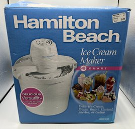 Hamilton Beach Ice Cream Maker #68330R