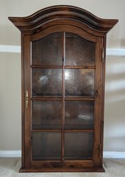 Ethan Allen Old Tavern Wooden Display Cabinet
