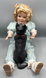 Danbury Mint Shirley Temple Toddler Doll Collection Limited Edition Porcelain Doll - My Friend Corky