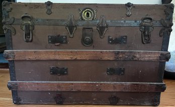 Rohrbach-Goldsmith Everwear Early 20th Century Steamer Trunk