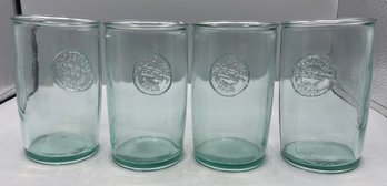 Authentic Recycled Glassware Set - 11 Total