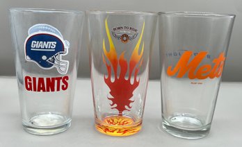 Assorted Glasses - 3 Total