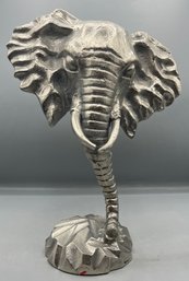 Decorative Metal Elephant Figurine - Made In India