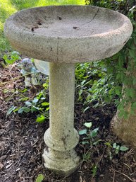 Cement Bird Bath