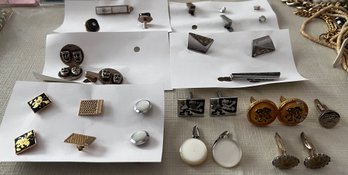 Cufflink Lot- 14 Piece Lot