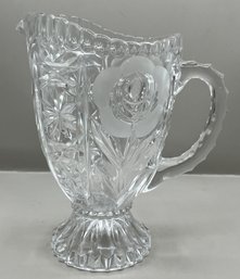 Cut Crystal Pitcher