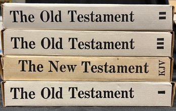 American Bible Society The Old/New Testament KJV Vinyl Set Of 4