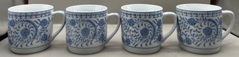 IDC Porcelain Mug Set - 4 Total