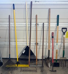 Assorted Garden Tools - 10 Total