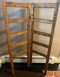 Wooden Folding Blanket Ladder