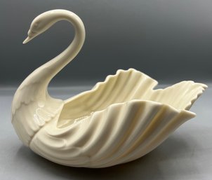 Lenox Porcelain Swan Shaped Bowl