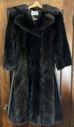 Womens Mink Fur Coat