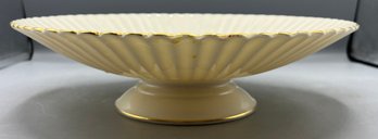 Lenox Scalloped Footed Ivory Porcelain Centerpiece Bowl