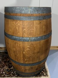 Nadalie Solid Wood 59 Gallon Wine Barrel