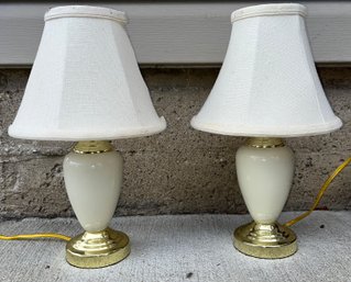 Decorative Ceramic Table Lamps - 2 Total