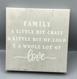 Family Quote Canvas Wall Art
